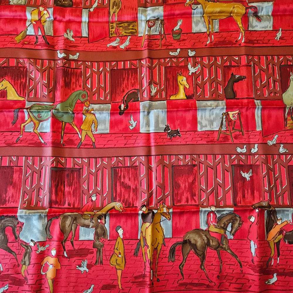 Hermès Carré Géant silk 140 silk scarf - image 8