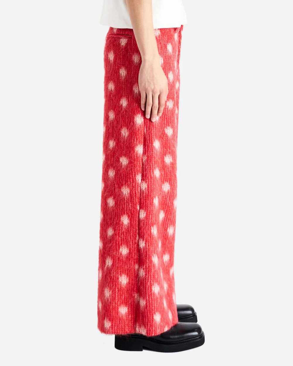 Marni o1w1db11124 Brushed Dots Tulip Wool Trouser… - image 2