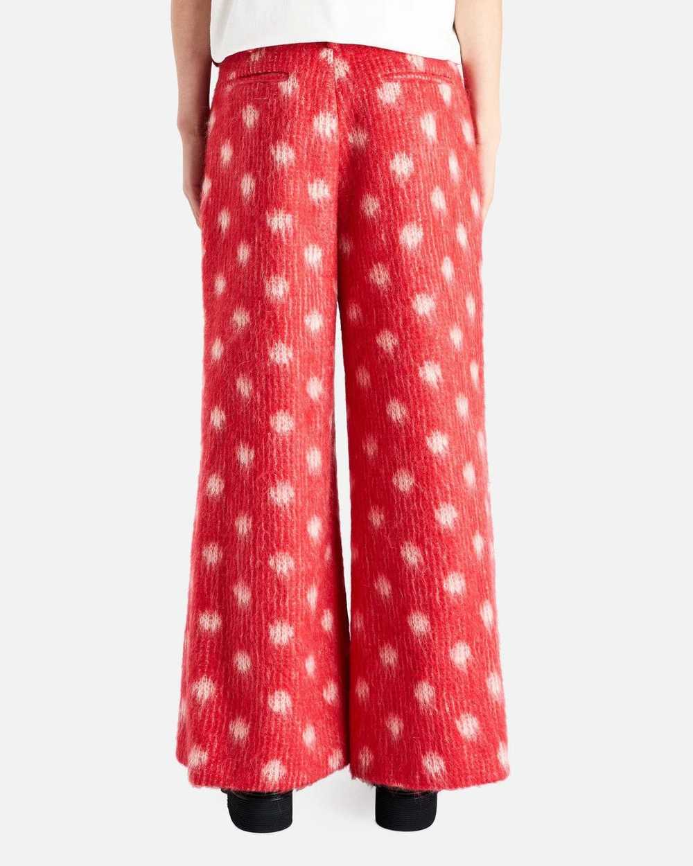 Marni o1w1db11124 Brushed Dots Tulip Wool Trouser… - image 3