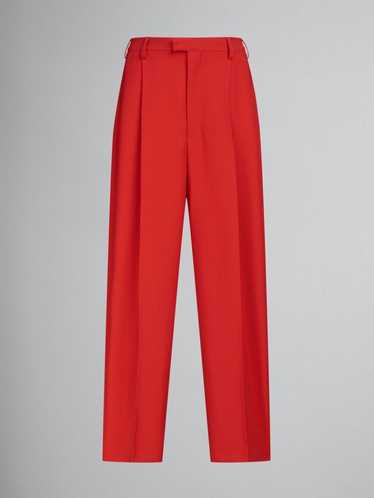 Marni o1w1db11124 Tropical Wool Tailored Trouser i