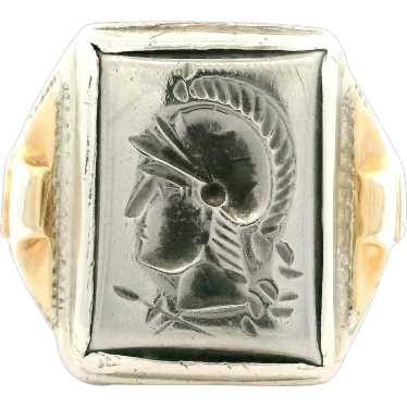 Trojan Bronze helmet cheapest sterling silver ring