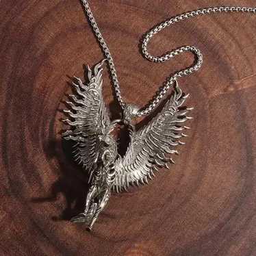 Jewelry × Streetwear × Vintage Unicorn Wings Neckl