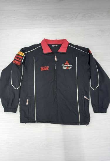 90's Vintage Mitsubishi Motors Ralliart Jacket Bla