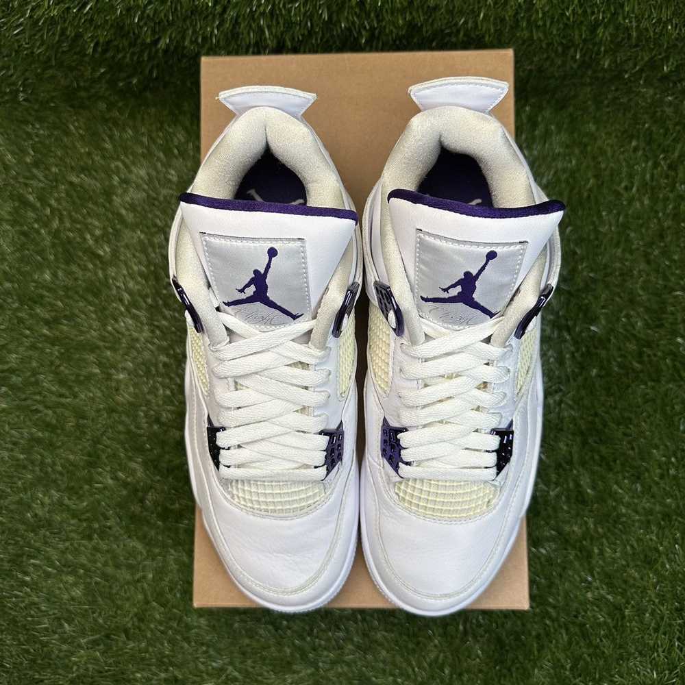 Jordan Brand × Nike Air Jordan 4 Purple Metallic - image 4