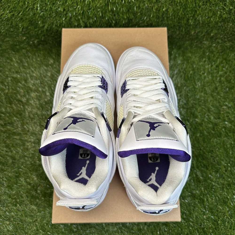 Jordan Brand × Nike Air Jordan 4 Purple Metallic - image 7