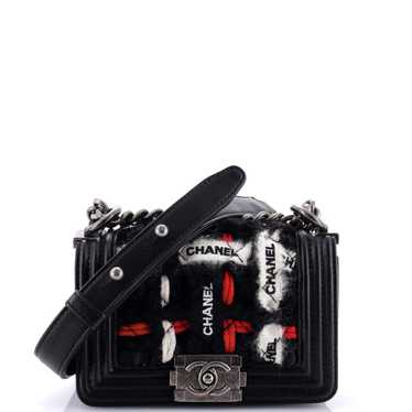 Chanel Boy tweed handbag - image 1