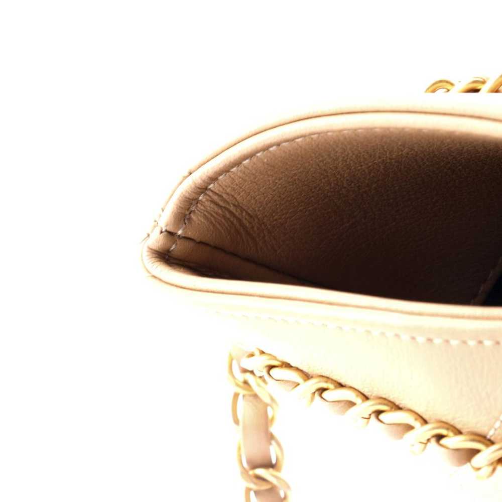 Chanel Classic CC Shopping leather handbag - image 8