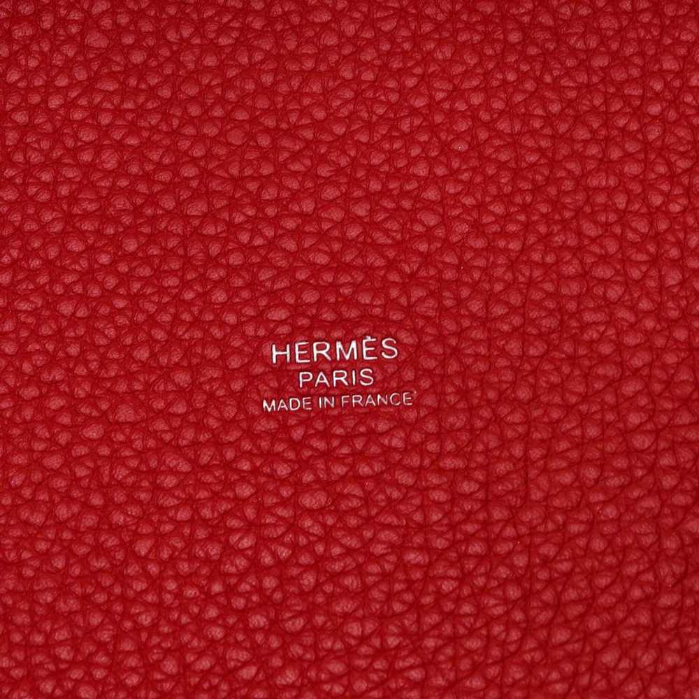 Hermès Picotin leather handbag - image 6