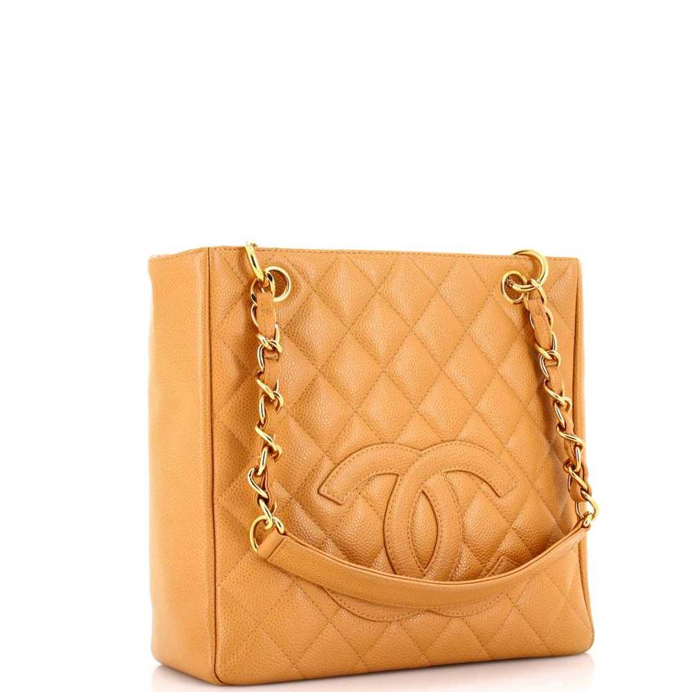 Chanel Classic CC Shopping leather tote - image 2