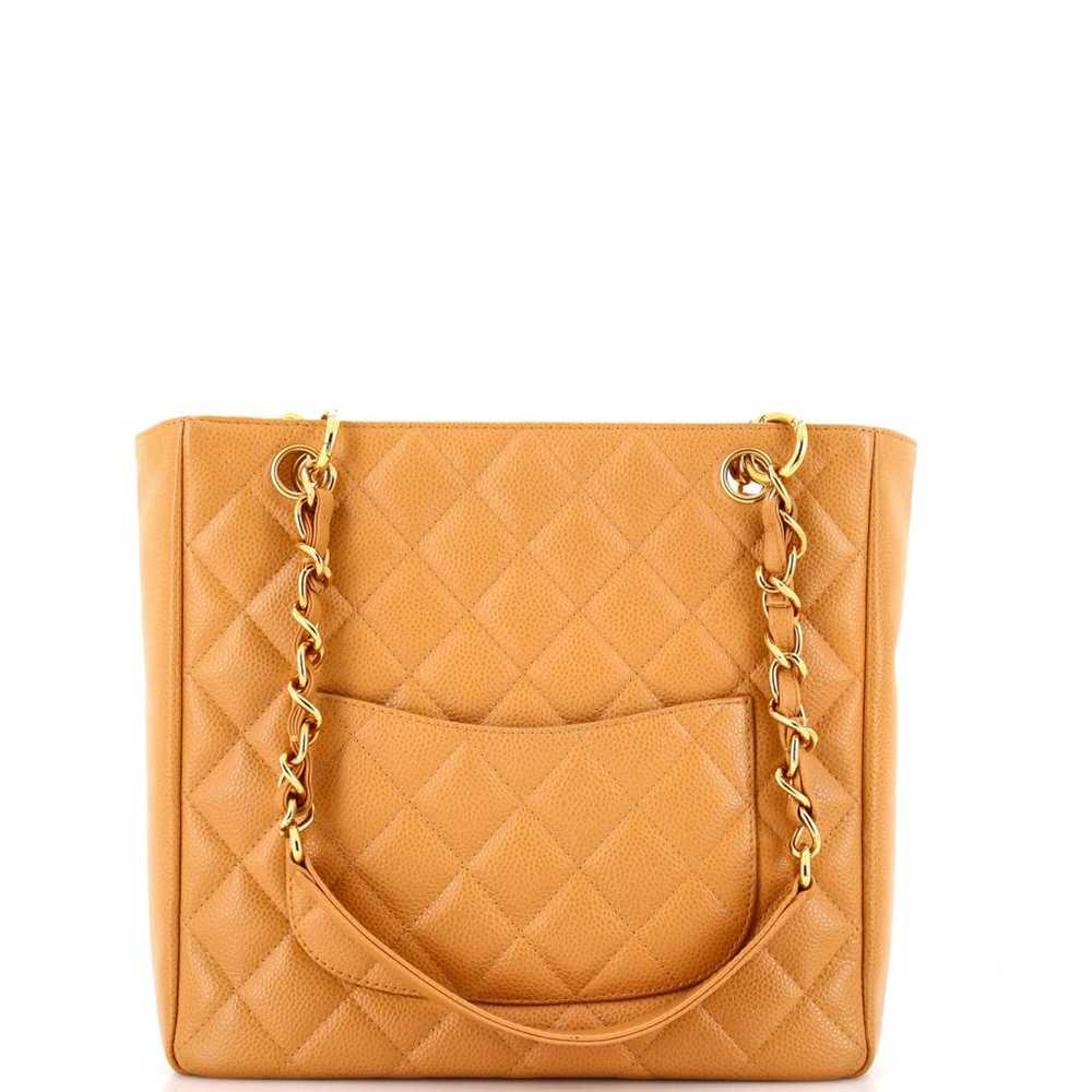 Chanel Classic CC Shopping leather tote - image 3