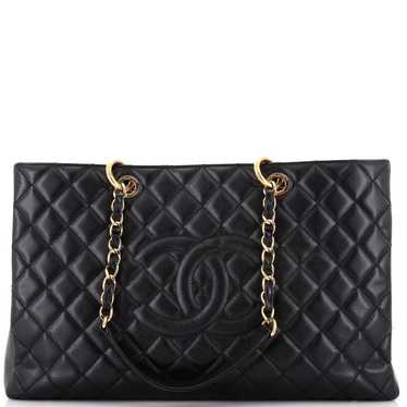 Chanel Classic Cc Shopping leather tote - image 1