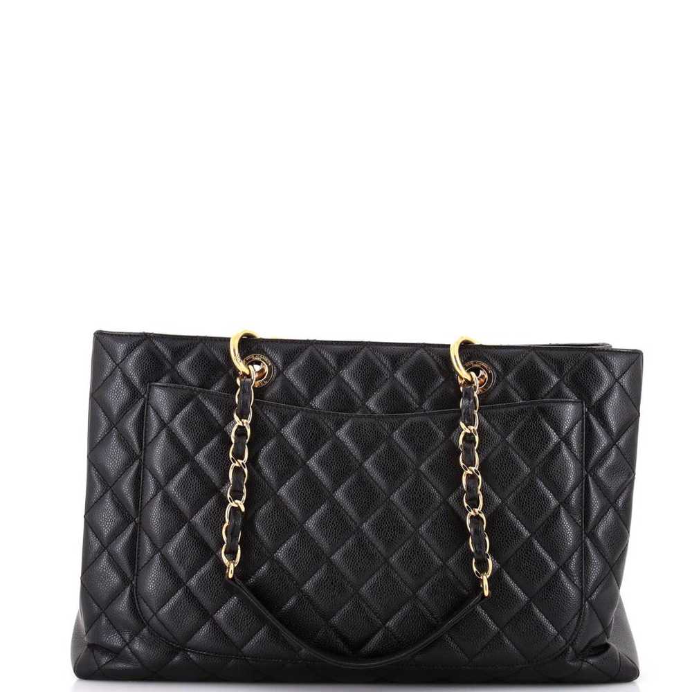 Chanel Classic Cc Shopping leather tote - image 3