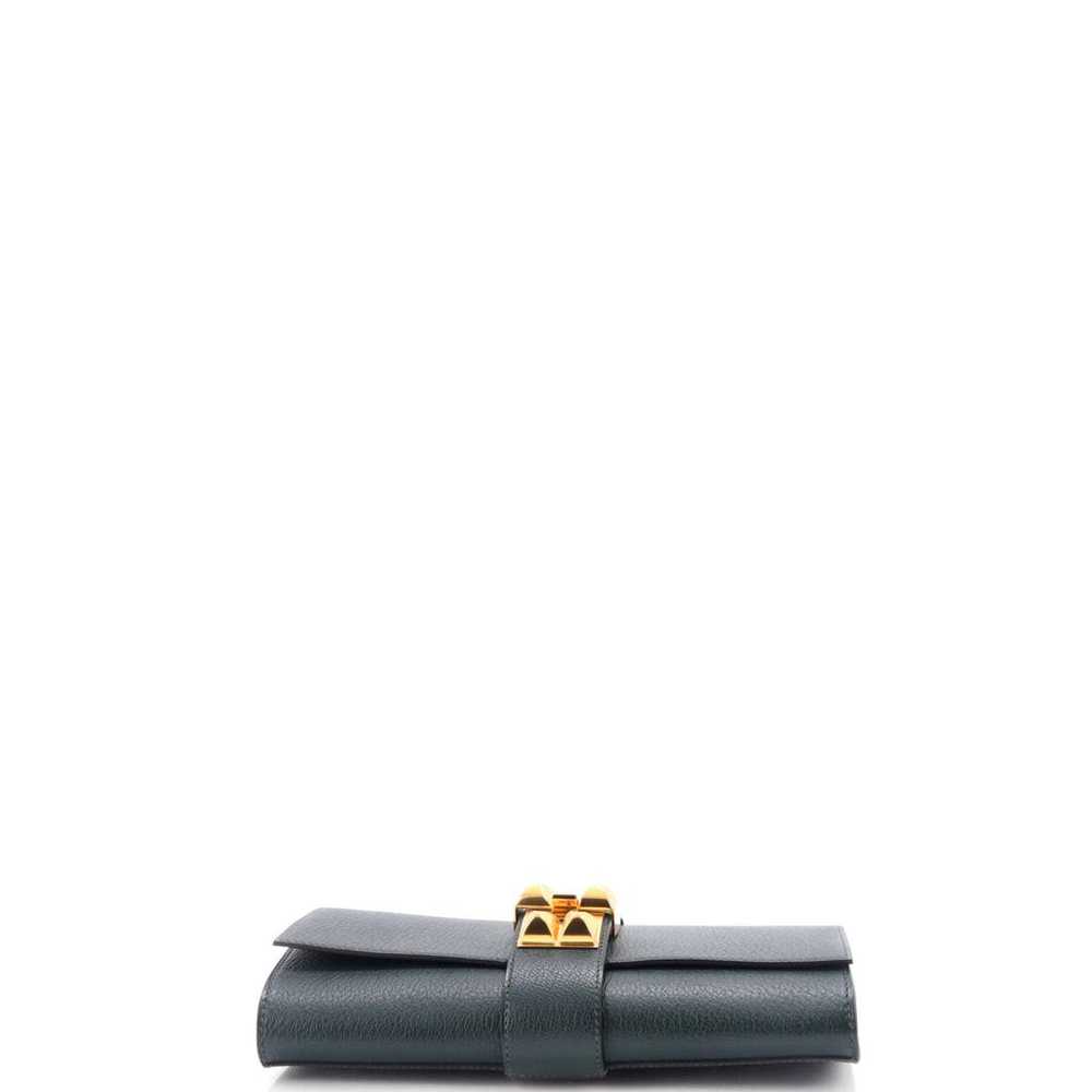 Hermès Leather clutch bag - image 4