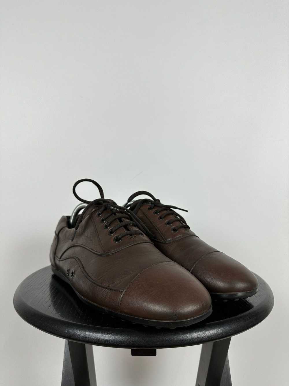 Car Shoe × Prada Prada Brown Leather Driving Car … - image 11