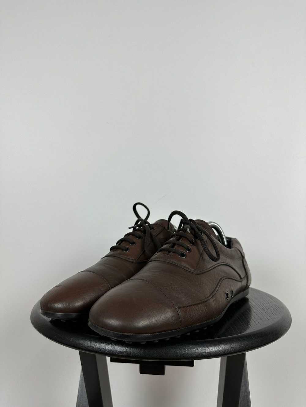 Car Shoe × Prada Prada Brown Leather Driving Car … - image 12