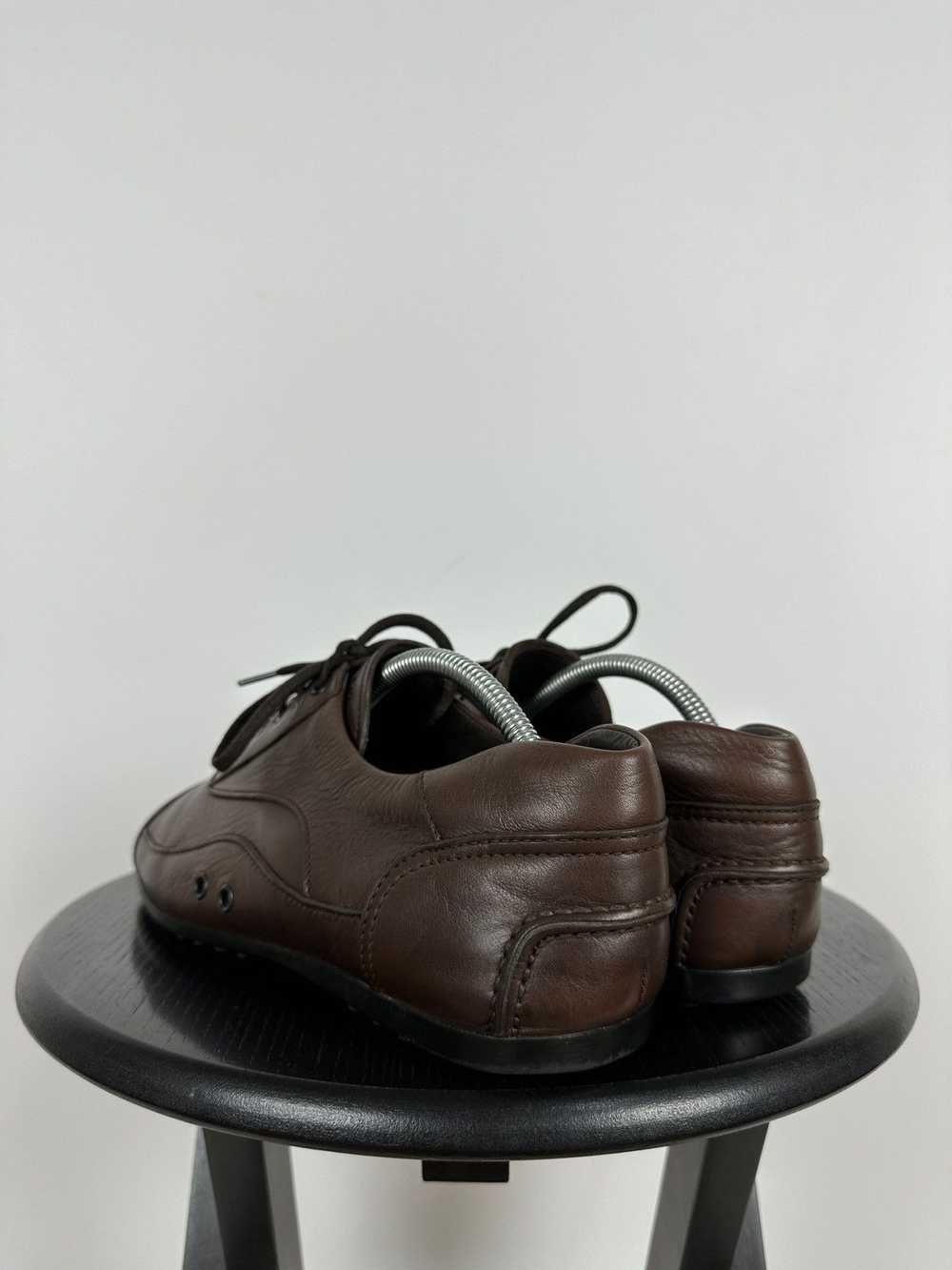 Car Shoe × Prada Prada Brown Leather Driving Car … - image 3