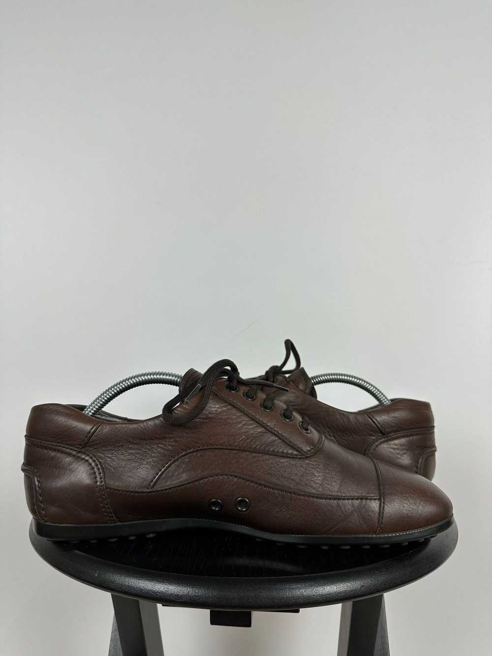 Car Shoe × Prada Prada Brown Leather Driving Car … - image 6