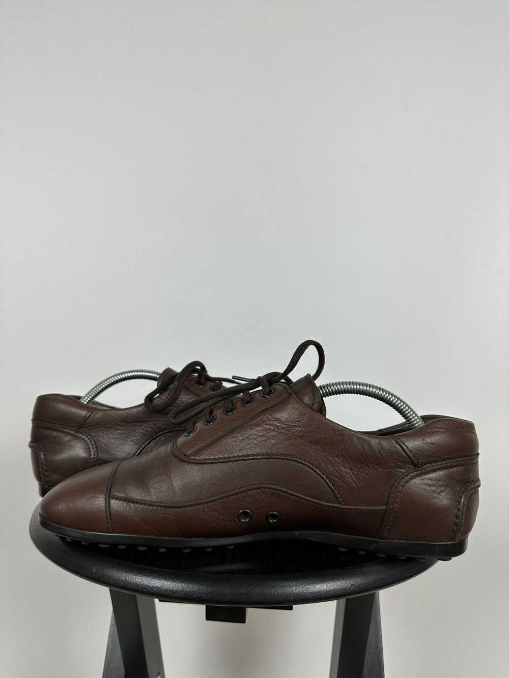 Car Shoe × Prada Prada Brown Leather Driving Car … - image 7