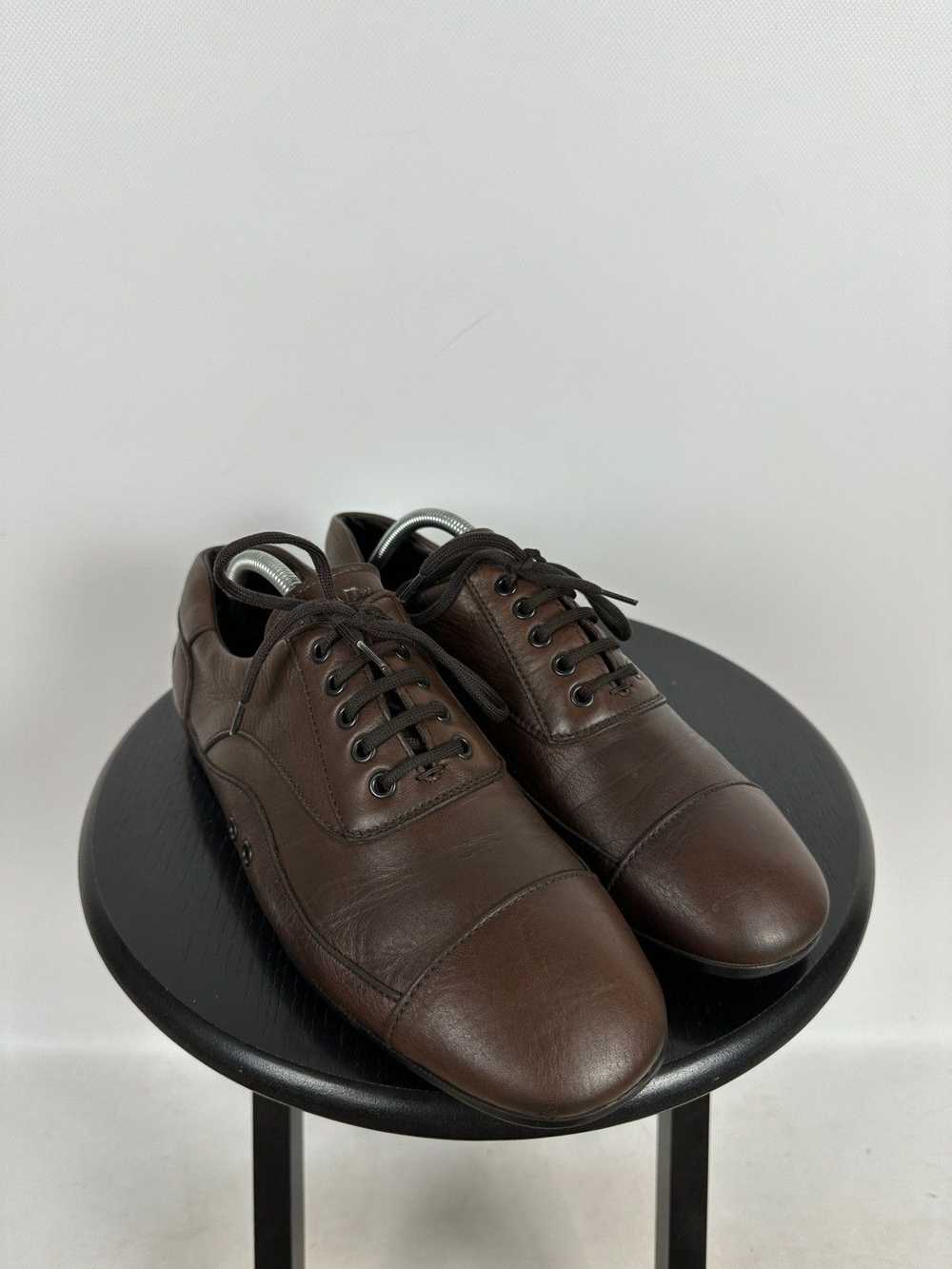 Car Shoe × Prada Prada Brown Leather Driving Car … - image 9