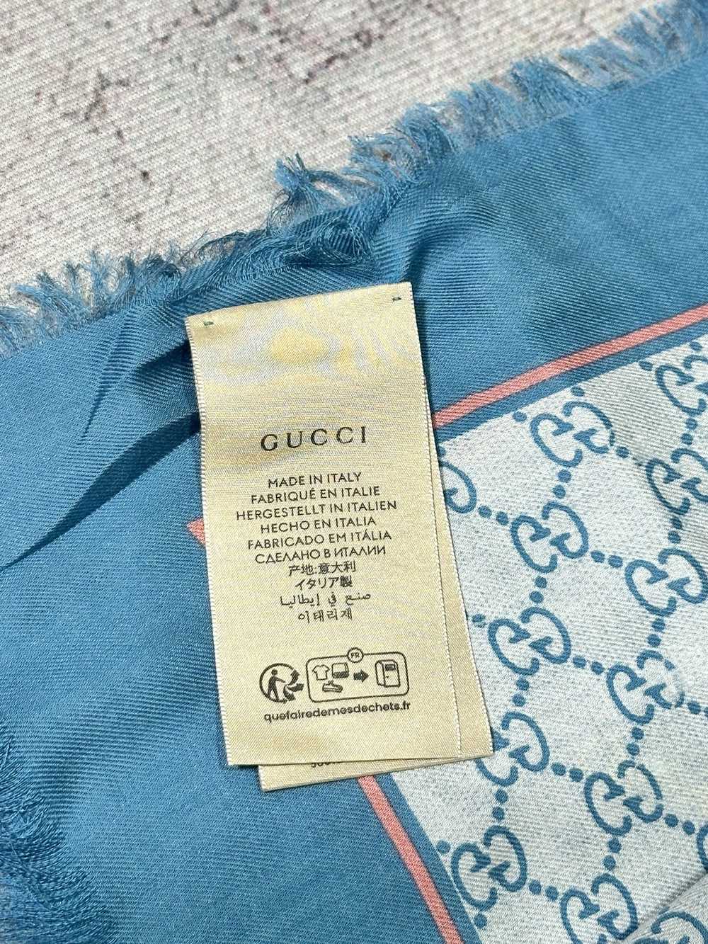 Gucci Gucci Square Scarf Monogram Horsebit Logo B… - image 4