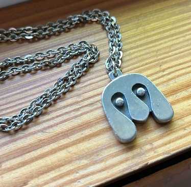 PEWTER Jorgen  DENMARK ロングネックレス PEWTER Jorgen Jensen DENMARK ロングネックレス - メルカリ