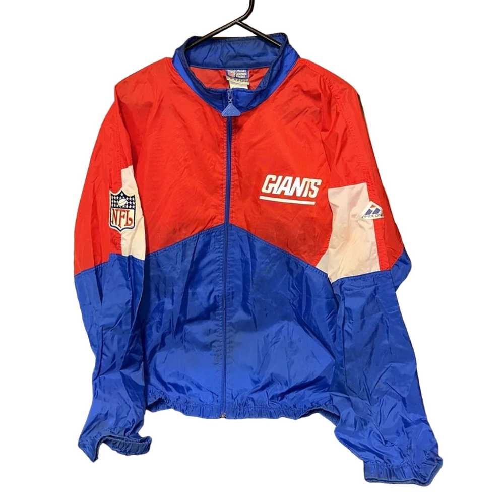 Apex 90’s NY New York Giants APEX ONE Windbreaker… - image 1