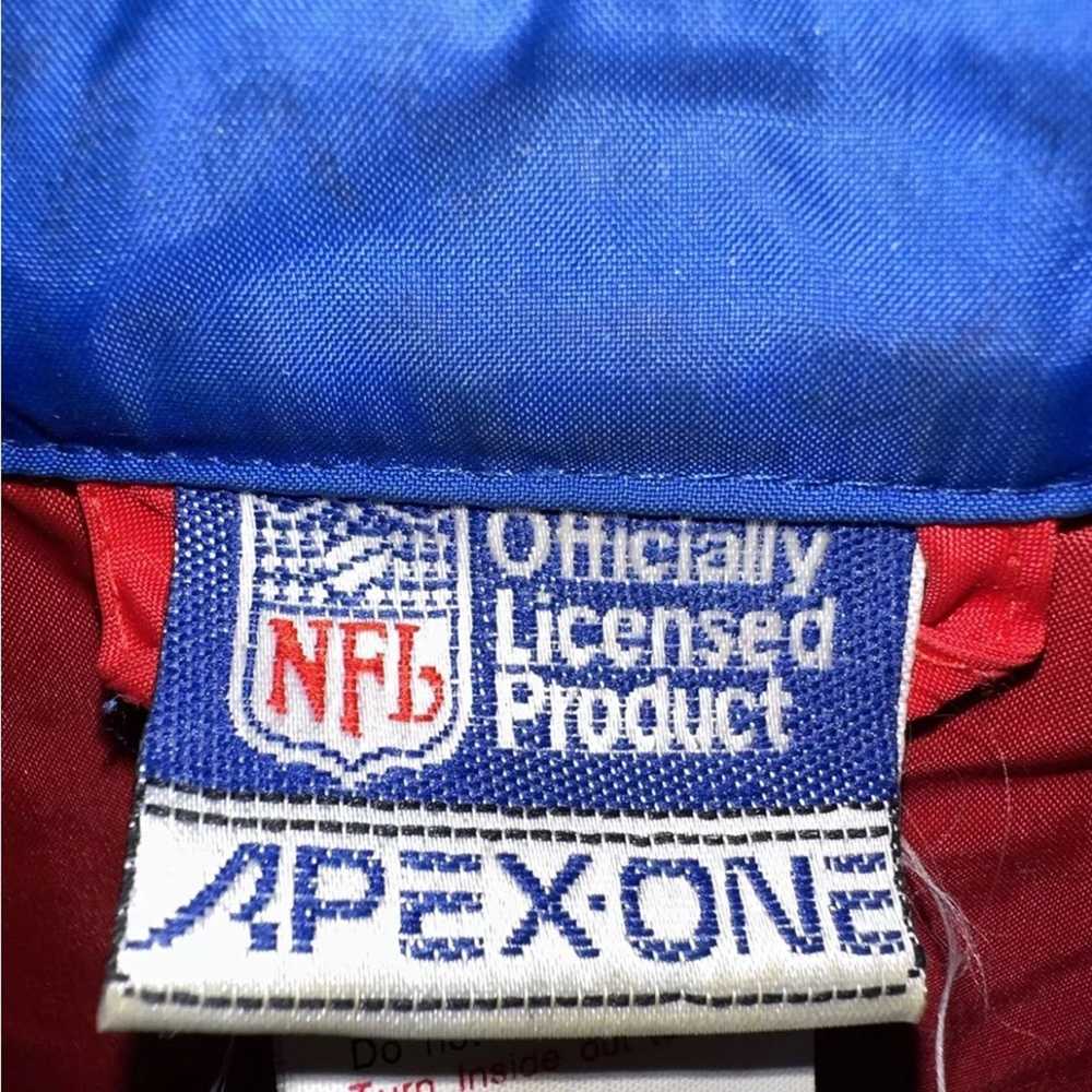 Apex 90’s NY New York Giants APEX ONE Windbreaker… - image 8