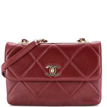 Chanel Trendy CC Flap leather handbag