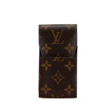 Brown Louis Vuitton Monogram Etui Cigarette Case