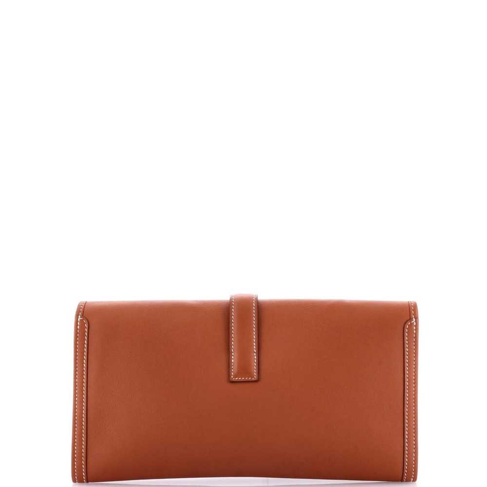 Hermès Leather clutch bag - image 4