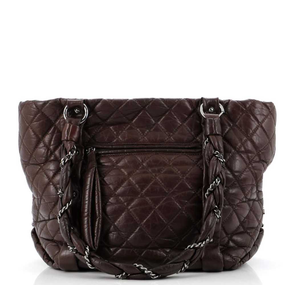 Chanel Classic Cc Shopping leather tote - image 1