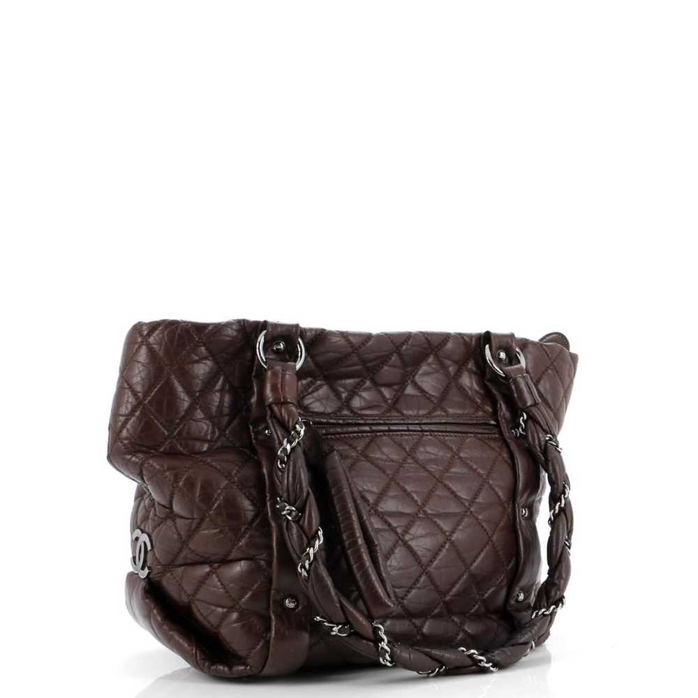 Chanel Classic Cc Shopping leather tote - image 2