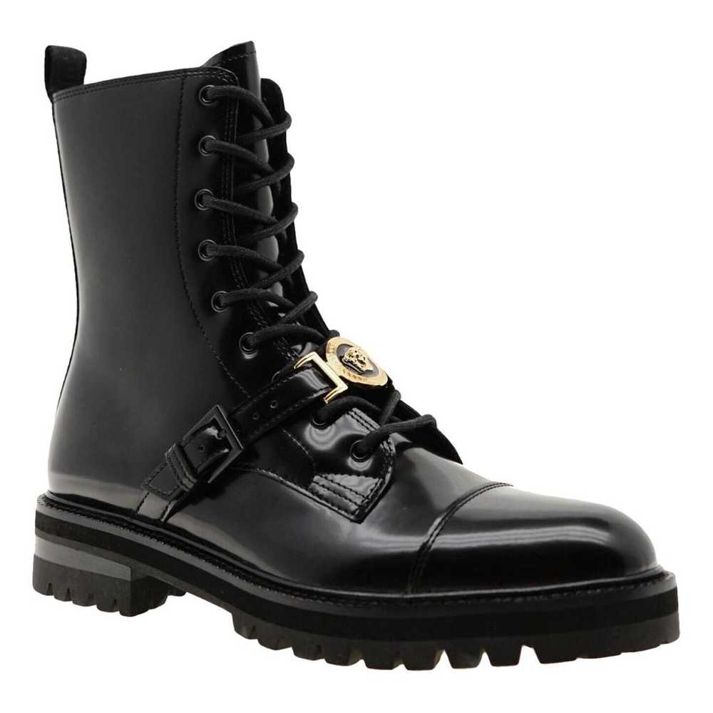 Versace Leather boots - image 1