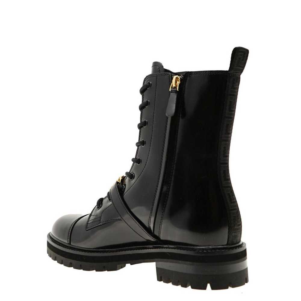 Versace Leather boots - image 3