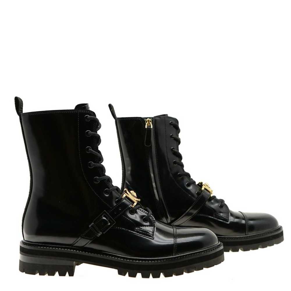 Versace Leather boots - image 5