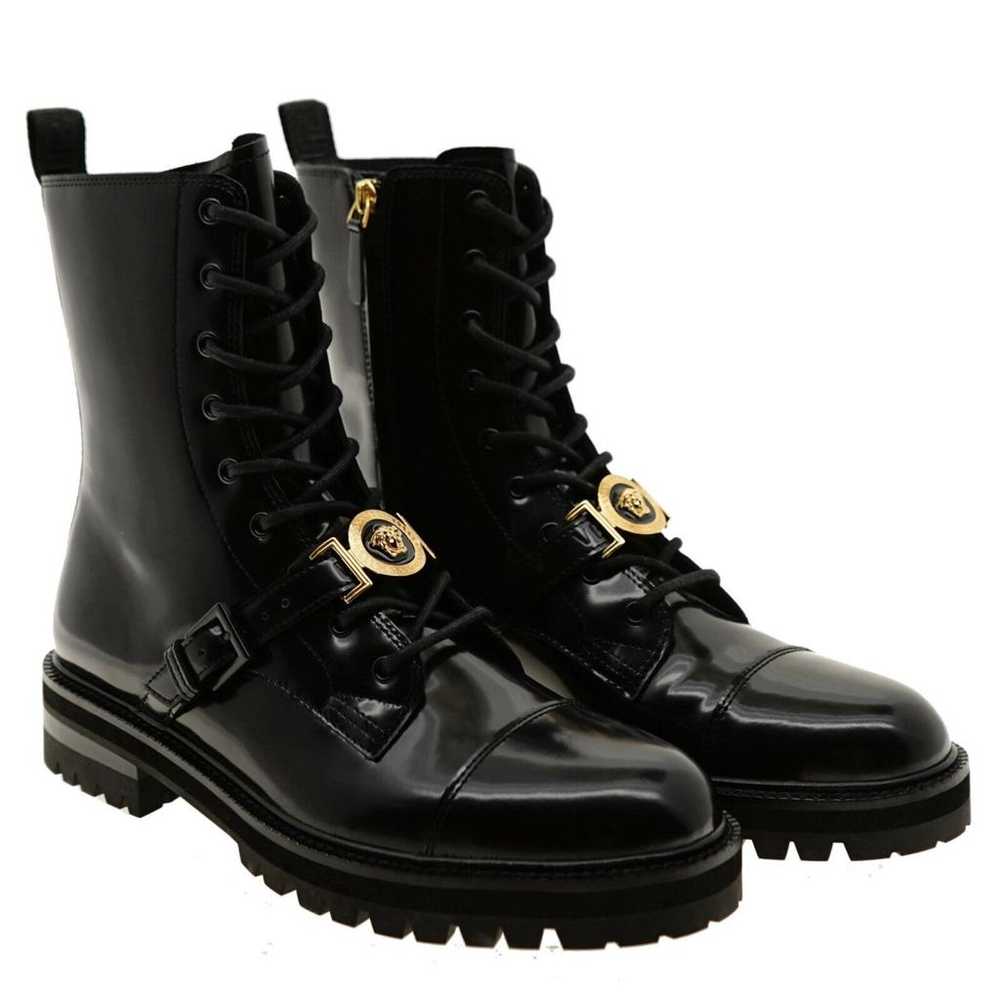 Versace Leather boots - image 6