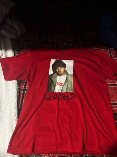 Supreme Supreme x Nas tee