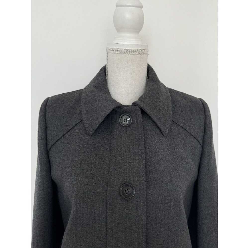 Miu Miu Miu Miu Wool Coat - Grey - image 4