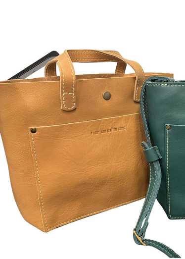 Portland Leather Mini Crossbody Tote