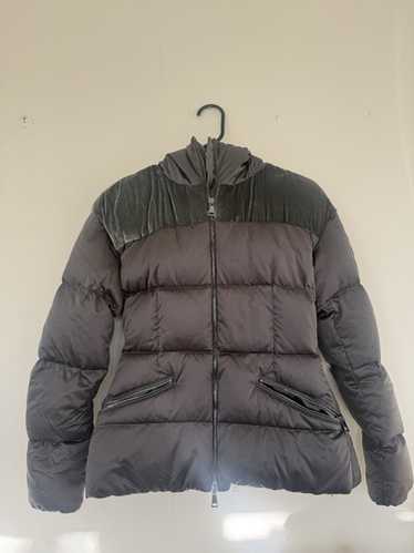 Moncler Silver Puffer Jacket - Gem