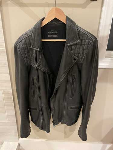 Allsaints AllSaints Cargo Biker Leather Jacket