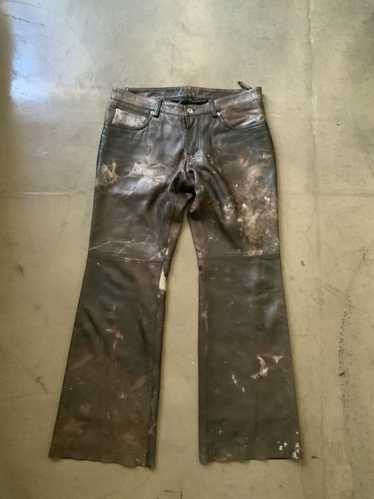 Japanese Brand Leather Pants