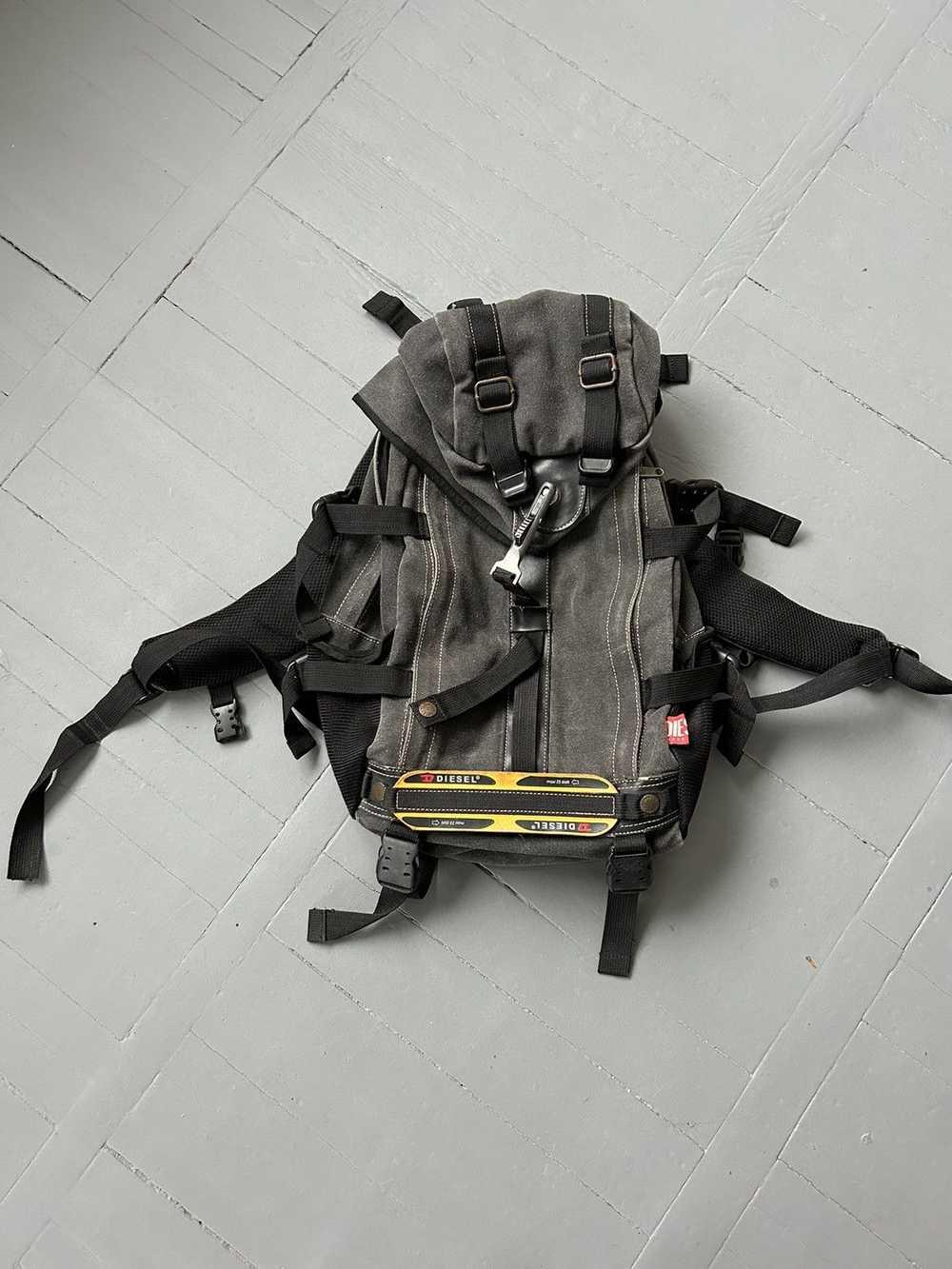 Diesel Diesel multi pocket vintage backpack - image 1