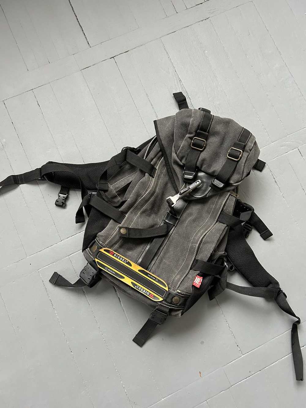 Diesel Diesel multi pocket vintage backpack - image 2