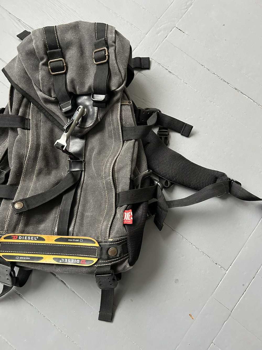 Diesel Diesel multi pocket vintage backpack - image 3