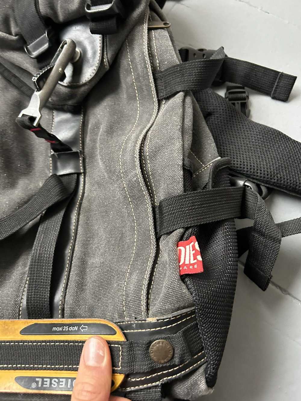 Diesel Diesel multi pocket vintage backpack - image 4