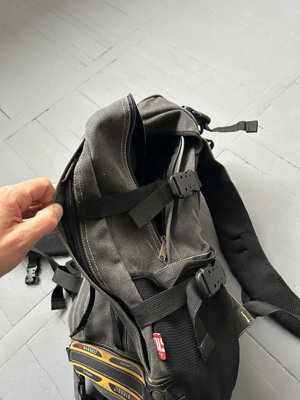 Diesel Diesel multi pocket vintage backpack - image 6