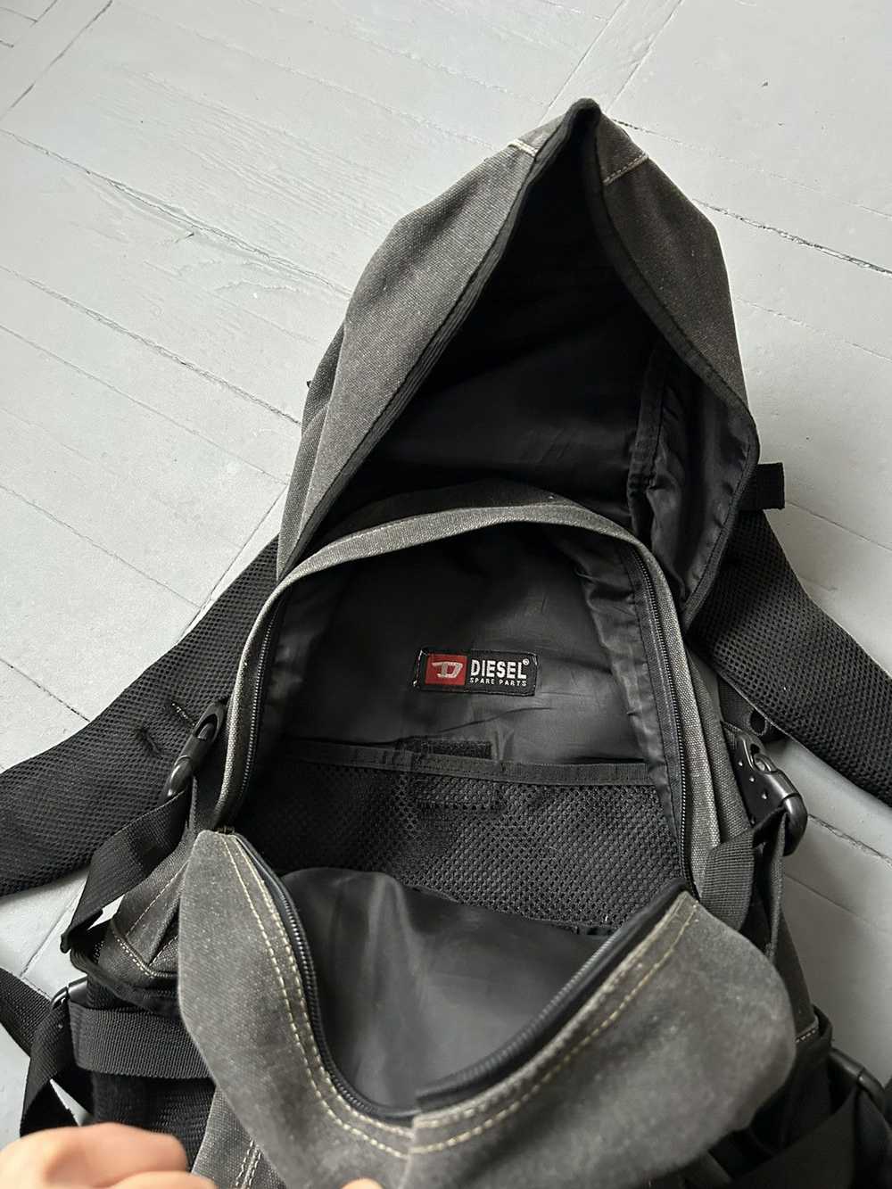 Diesel Diesel multi pocket vintage backpack - image 8