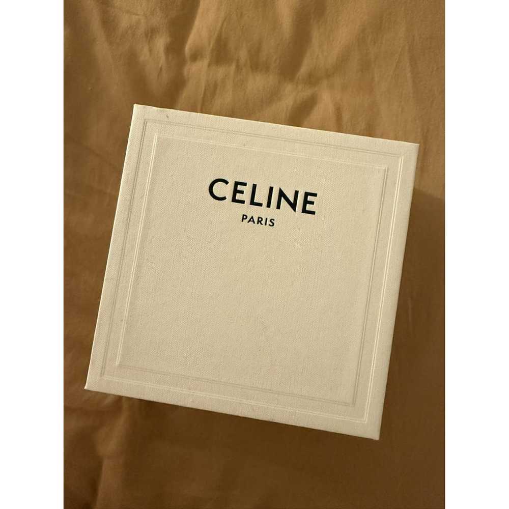 Celine Triomphe leather belt - image 7