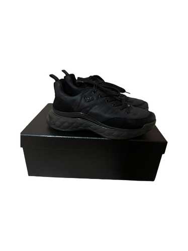 Chanel Chanel Black Nylon & Suede Calfskin Sneaker